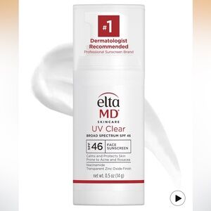 EltaMD UV Clear Face Sunscreen SPF 46 - White / Mini Size for Sensitive Skin